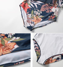 Load image into Gallery viewer, One piece +cover floral casual beachwear
