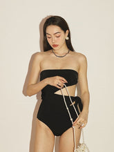 Load image into Gallery viewer, ZM Juniper Scarf cut-out One Piece Swimsuit
