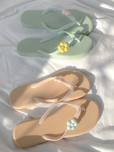 Load image into Gallery viewer, Flowers non-slip thick slippers
