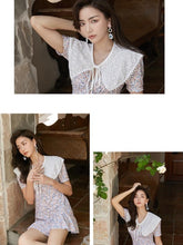 Load image into Gallery viewer, New Skirt one piece casual one piece Swimwear with chest pad

