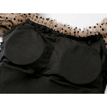 Load image into Gallery viewer, Deep V halter bikini blackness triangle
