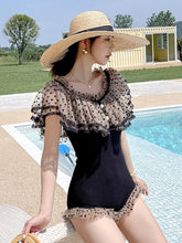 Load image into Gallery viewer, Deep V halter bikini blackness triangle
