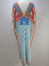 Load image into Gallery viewer, V-Neck Long Loose Quick Dry Beachwear
