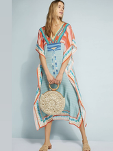 Load image into Gallery viewer, V-Neck Long Loose Quick Dry Beachwear
