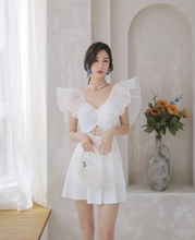 Load image into Gallery viewer, Butterfly Ruffled Dress (2 colours)

