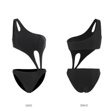 Load image into Gallery viewer, Hollow Out One Shoulder Sexy One Piece Swimsuit
