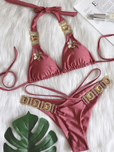 Load image into Gallery viewer, Basil Halterneck Bikini (3 colour)
