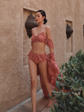 Load image into Gallery viewer, Spell Midi Bikini with laced cover-up
