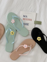 Load image into Gallery viewer, Flowers non-slip thick slippers
