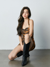 Load image into Gallery viewer, Ruched Bandage one piece
